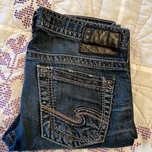 Men's Silver Jean Co. Nash W29 L32